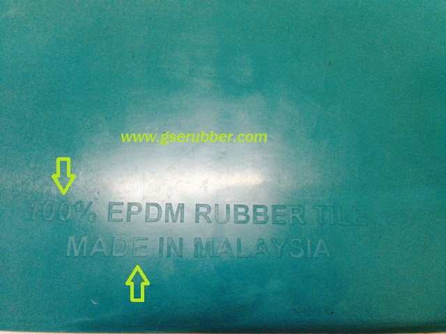 Green EPDM Mat