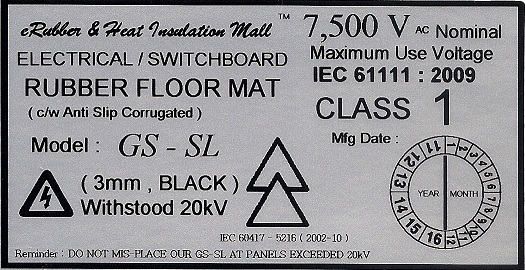 SWITCHBOARD RUBBER MAT MALAYSIA 